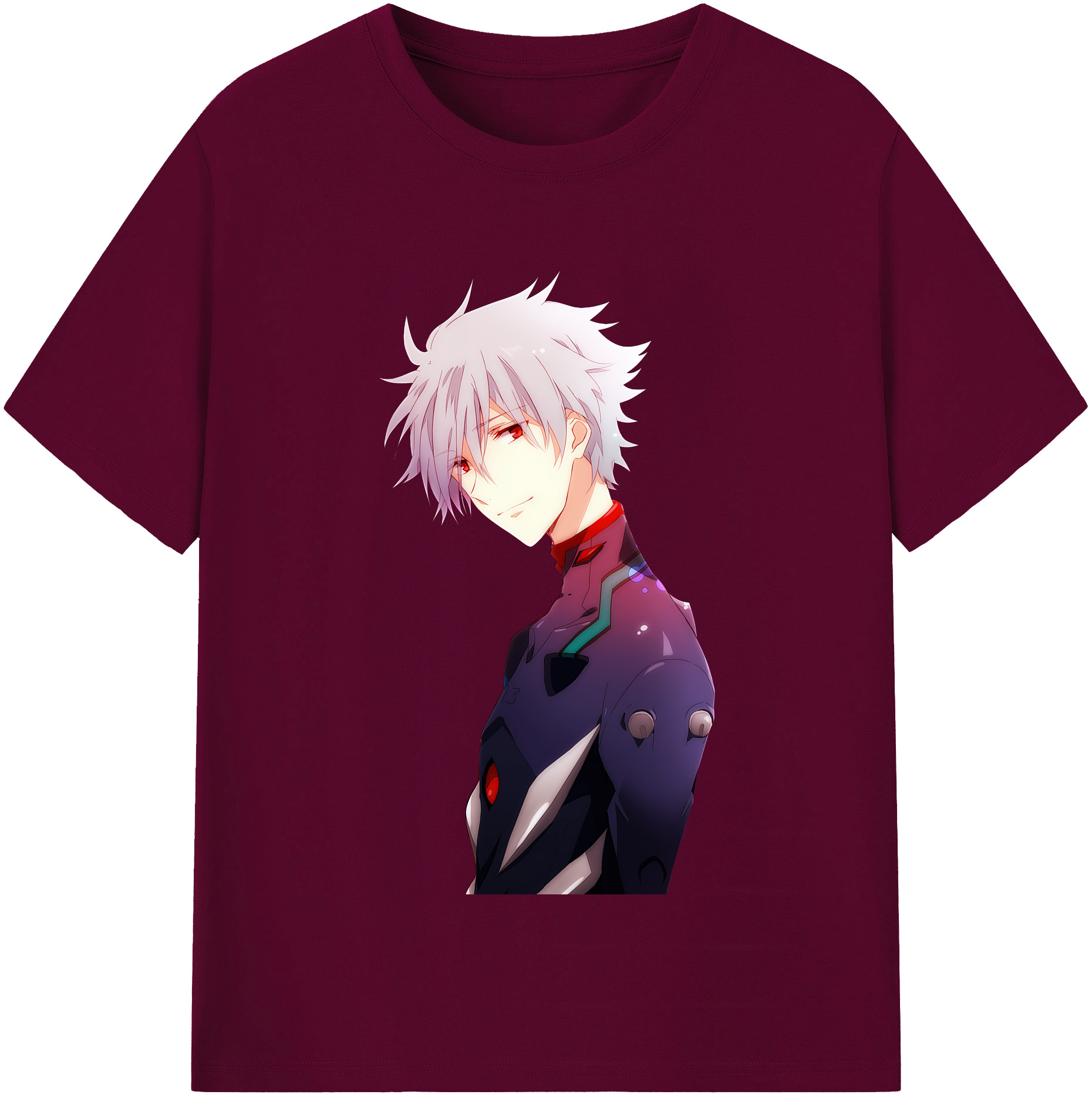 （画像用） EVA 新世紀エヴァンゲリオン レディースカジュアルプリントTシャツ（綿100％）